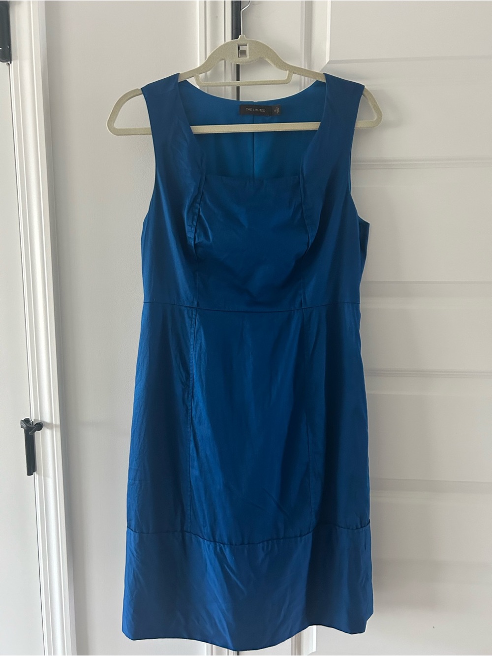 The Limited Sleeveless Royal Blue Midi Dress